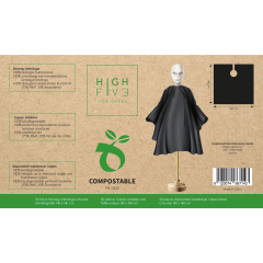 high five bio einwegmaentel schwarz 50 stk