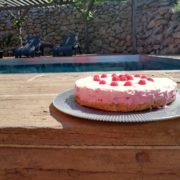 Pool & Fruchttorte