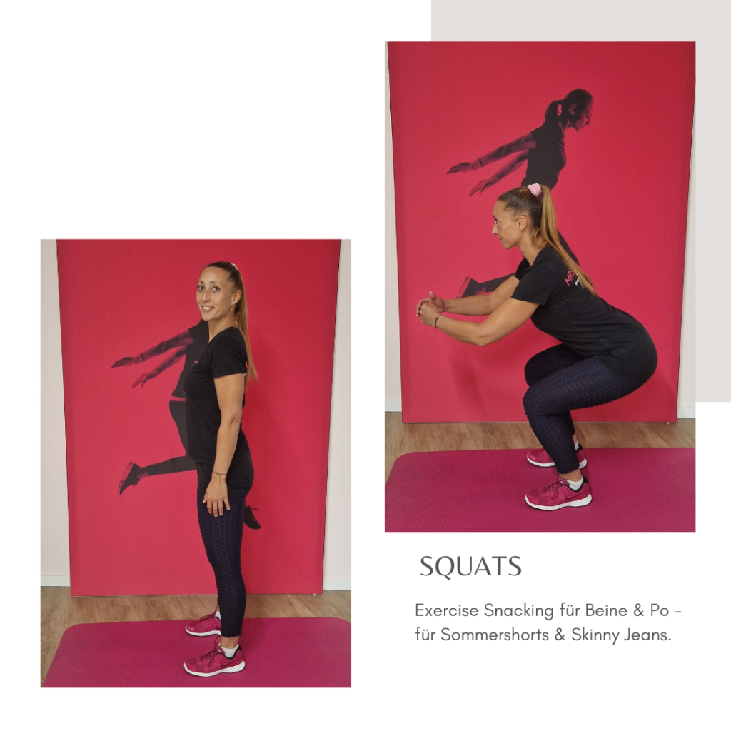 Exercise Snacking - Squats