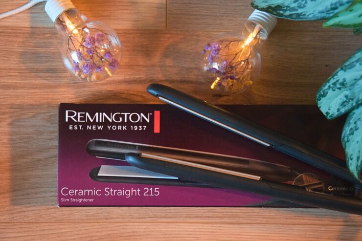 Haare glätten mit Remington Ceramic Straight 215