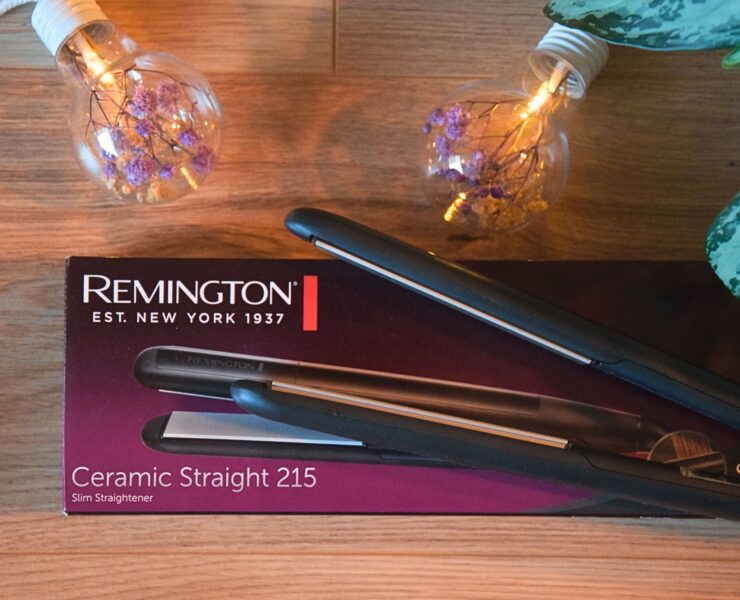 Haare glätten mit Remington Ceramic Straight 215