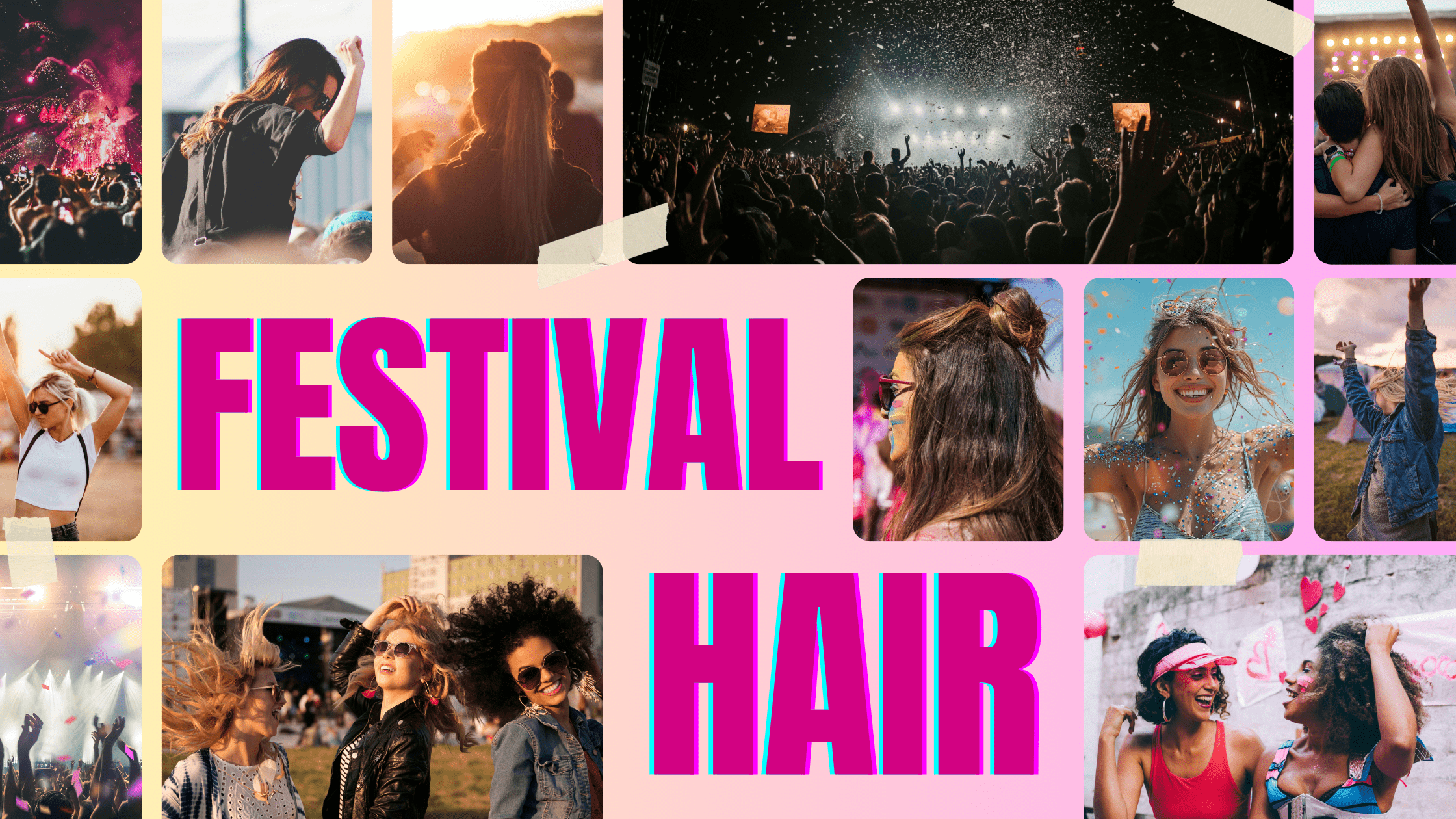 Festival Hair Header