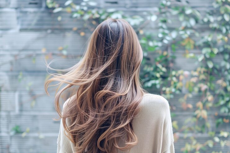 Fettiges Haar