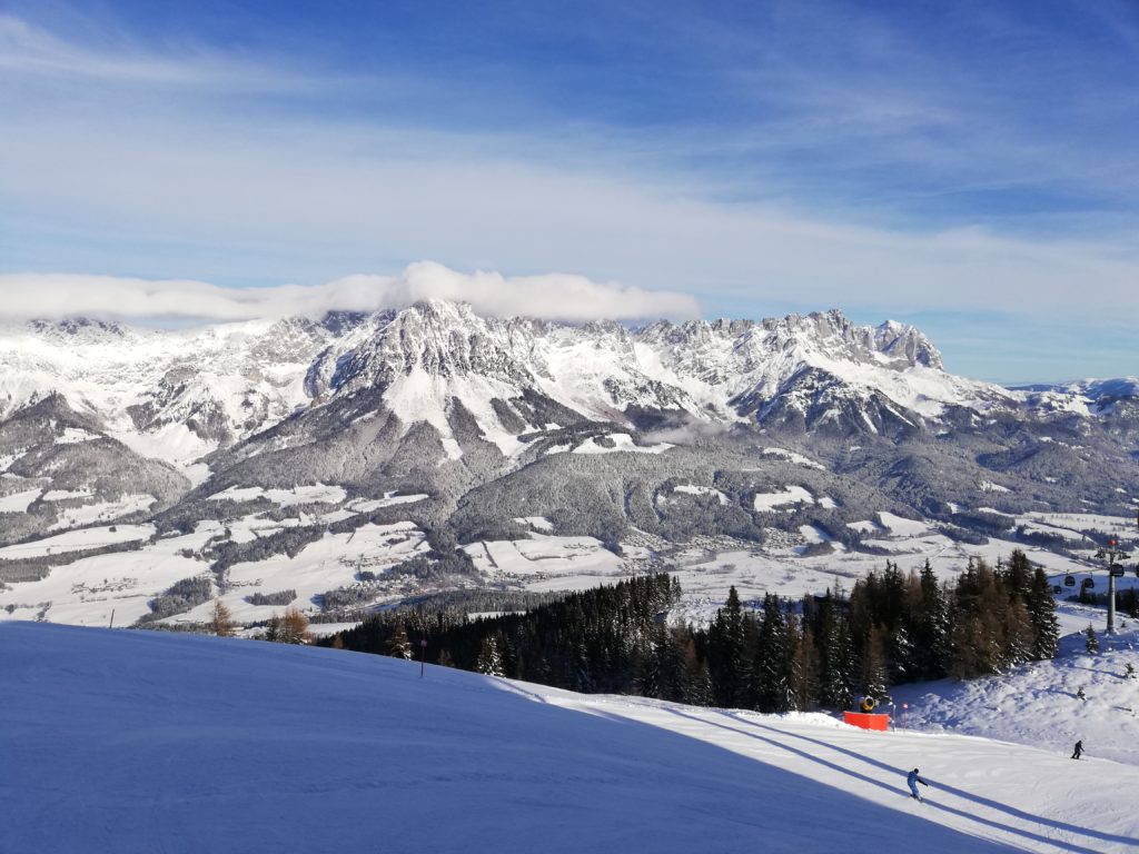 Skifahren Wilder Kaiser