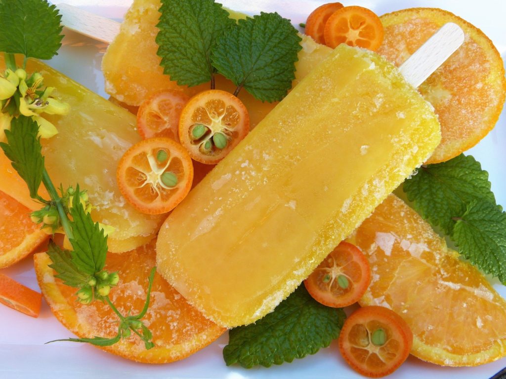 Kumquat-Eis